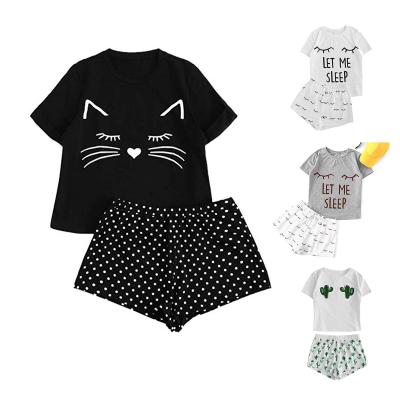 China 2021 fashion QUICK DRY baby clothing sets 2 pieces set unisex kids sleepwear printing cotton pajamas for sale