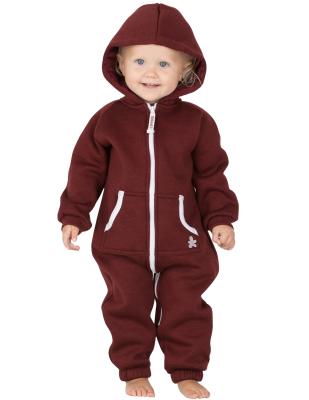 China RTS Poly Cotton Terry Fleece Baby Girls Romper Anti-Static Jumpsuit For Halloween Holiday for sale