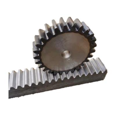 China Special Gears Steel Parts Design Hotels Rack Widely Used Tooth Helical Milling Fixed Set for sale