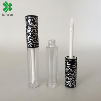 China Small size graffiti lip gloss tube small size lip gloss tube, liquid lipstick packaging tube container for sale