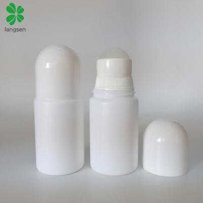 China 50ML Plastic Refillable Roll On Bottles 50ML Empty Plastic Refillable Roll On Bottles, Recyclable Leakproof DIY Air Freshener Containers With Plastic Rollball for sale