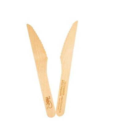 China Household Cutlery Wooden Disposable Biodegradable Knife for sale