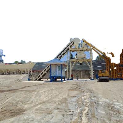 China High quality hotels full automatic concrete block making machine block machinery silo for block making macine concrete batching plant for sale