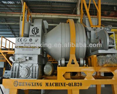 China YQLB20 Automatic Mobile Oil or Coal Batch Plant Asphalt Mixing Plant Portable Asphalt for sale