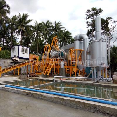 China Construction worksÂ   Small QLB Asphalt Mixing Plant Concrete Asphalt Batching Plant 20 30 t Capacity for sale