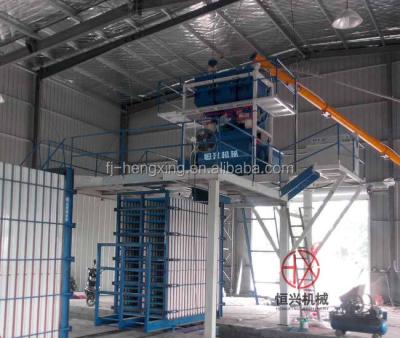 China Automatic HOT SALE EPS Automatic Lightweight Cellular Concrete Making Machine Brick Making Machine for sale