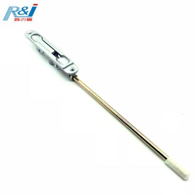 China Easy Installation 240/390 Mm Length Window Hardware Window Latch Lock Zinc Alloy Flush Door Bolt for sale