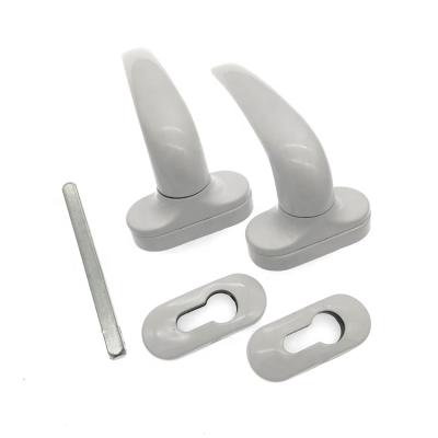 China Modern OEM Reinforcing Handle High Quality Market Popular Fork Aluminum Alloy Casement Window Handle for sale