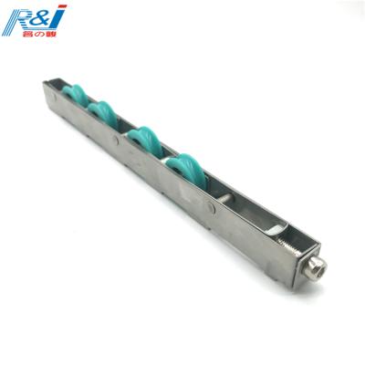 China Hot Selling 201 Easy Installation Stainless Steel 4 Wheel Nylon Roller For Sliding Window Or Door Roller for sale