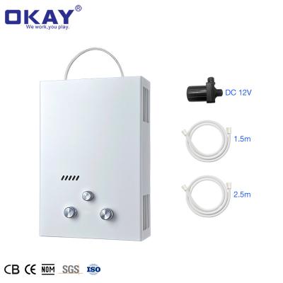 China Best Hot Selling Outdoor Portable LPG Propane Camping Gas Hot Water Heater Portable Water Heater With Free Spare Parts for sale