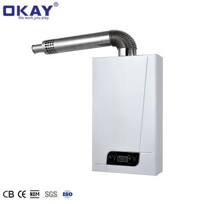 China Hotel Smart Flue Switch Expansion Multipoint Direct Water Tankless Heater for sale