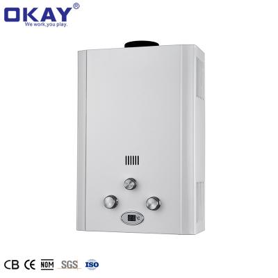 China Low Watt Force Exhaust Gas Water Heater Gas Water Heater Gas Tankless Hotel Thermostat Broiler 220V 220v for sale