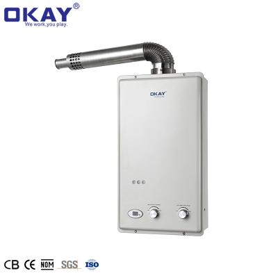 China Hotel New Arrivals Commercial Instant Water Heater Balance Type Gas Water Tankless Heater for sale