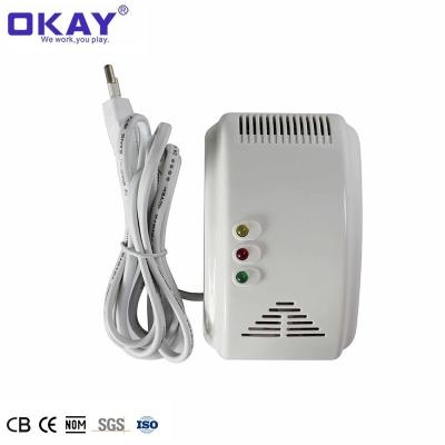 China Hotel Easy Operation Hydrogen Sulfide Gas Detector Lpg Conditioner Gas Air Gas Leak Detector Battery Operated for sale