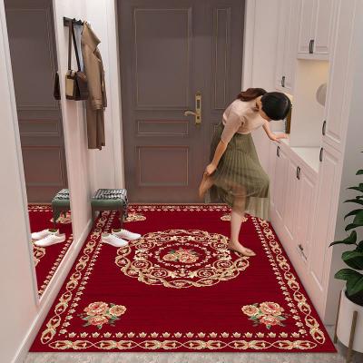 China Washable Customize Entrance Mat Flooring Floral Logo Mat Custom Printed Door Mat for sale