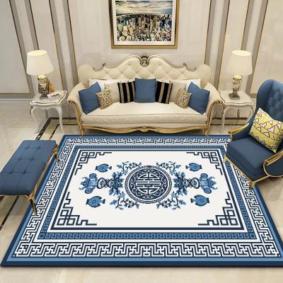 China Modern Popular In Home Chinese Classical Shaped Outdoor Rugs Central Carpet Cover 3d Walkway Living Room Decorations for sale