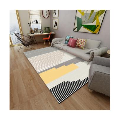 China Modern Well Known Modern Style Customize Pattern 3d Printing Carpet For Living Room With Suede Backing for sale