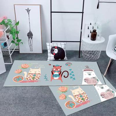 China Modern Customized Size And Pictures Kitchen Mats Enjoy Your Meal Washable Kitchen Mat Mat for sale