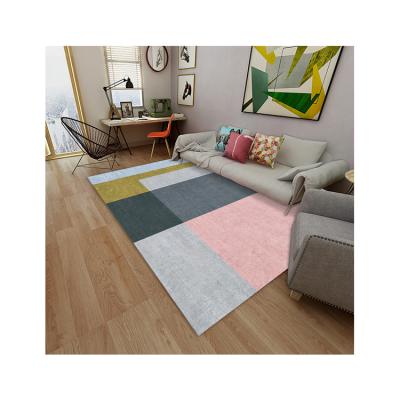 China Highest Quality Fashion Modern 100% Polyester 3d Printing Carpet For Living Room With Wilton Design for sale