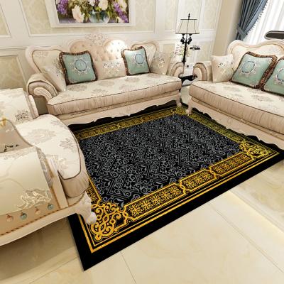 China Non-slip Door Mat Islamic Muslim Persian Prayer Rug Runner Covers Washable Carpet Muslim Carpet for sale