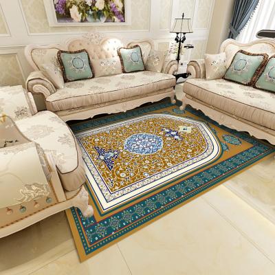 China Washable Muslim Prayer Blanket Wall To Wall Prayer Rugs Roll Mosque Blankets Carpet Islam Muslim Carpet for sale