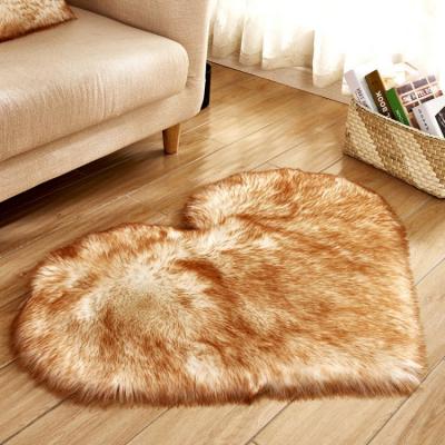 China China Factory Faux Fur Rugs Anti-Slip Large Furry Rugs Furry Ultra Soft Chinese Rabbit Fur Rugs And Blankets for sale