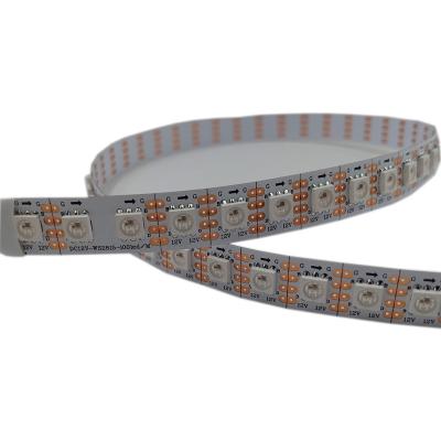 China LANDSCAPE IP40 100LED/m non waterproof 12V ws2815 IC RGB led pixel strip light for sale