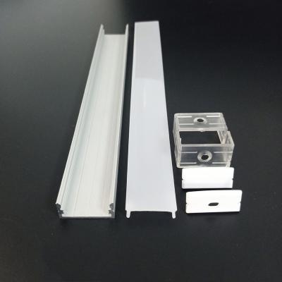 China Decorations 0.5m, 1m, 1.5m, 2m Length Piece U Shape Anodized Aluminum Profile For LED Lights for sale