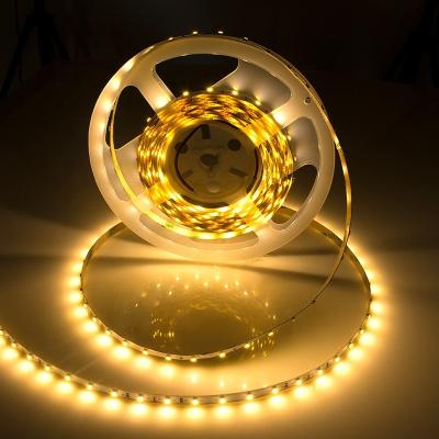 China Warm White Office 24V 4.8W/m 24W/roll 60LEDs/m SMD3528 LED Strip Light for sale