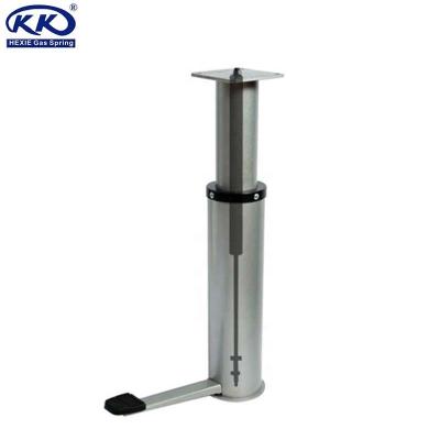 China Modern hot telescopic single thick cylinder lift table resin sales aluminum table legs for sale