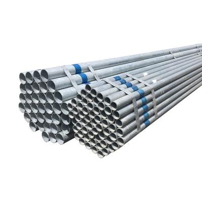 China Liquid Pipe Hot Dip Galvanized Steel Pipe , GI Steel Pipe Pre Galvanized Steel Pipe Galvanized Tube For Construction for sale