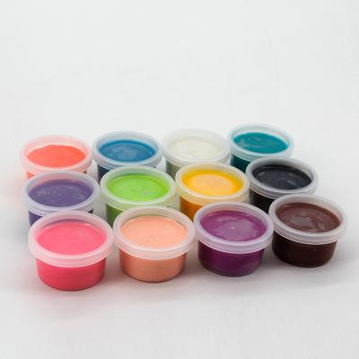 China Diy Reusable Pretend Play Plastic Plasticine Magic Dough For Kids Clay Sets Cups Soft Playdough for sale