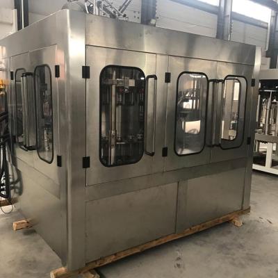 China 2019 Hot Food Glass Bottle Beer Filling Machine (Crown Ring/Metal Screw)/18 Heads 6 Heads for sale