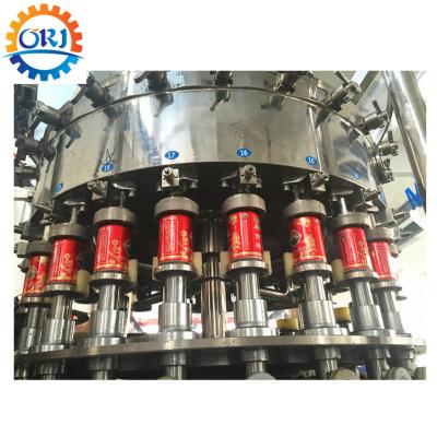 China Food Lpg Gas Filling Machine Soda Water Tin Can Grade Industrial Small Bottling for sale