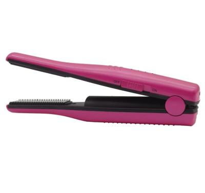 China Outdoor 2 in 1 Mini Iron 30W Mini Hair Straighteners USB Flat Moving Hair Straightener and Curler Portable for sale