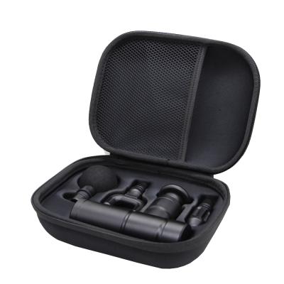 China Mini Massage Gun Percussion Metal Fascia Carry Case Massager Case For Travel Hard Pocket Body Canvas for sale