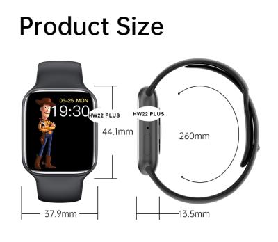 China APP Control Amazon In Running HW22 PLUS 1.75 Inch 3d Ui Tracker Blood Pressure Temperature Smart Watch Sim for sale