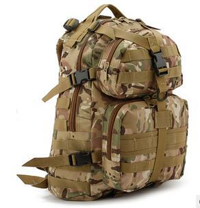 China Camouflage backpack bags/camo velcro backpack for sale