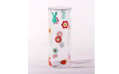 China Printing plastic cylinder box for gift for sale