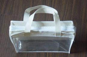 China PVC transparent non-woven bags, tote bags, quilt bags for sale