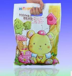 China hello kitty plastic shopping bag ,color printing bag for sale