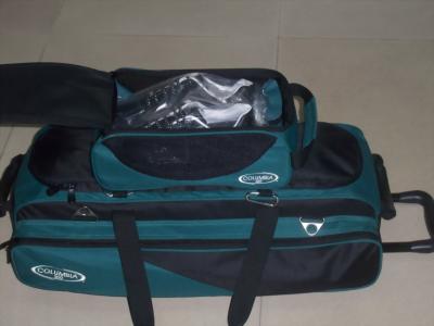 China Customized Bowling Bag With Wheels 3balls for sale