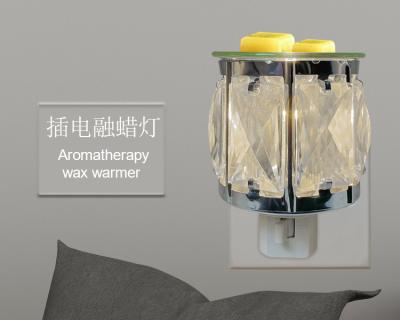 China 3D Aromatherapy Chinese Flameless Wax Lamp Water Drop Oval Green Cousehold Plug-in Water Night Melt Light for sale