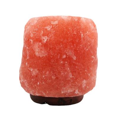 China Eco-friendly Himalayan Diffuse Salt Lamp For Essential Oils Hand Crafted Natural Pink Rock Salt Lamp Aromatherapy With Wax Warmer for sale