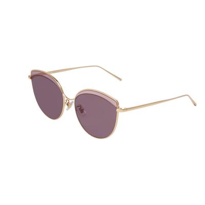 China 2021 sexy simple fashion temperament stylish glasses new women's sunglasses personalized soft metal fashion sunglasses for sale