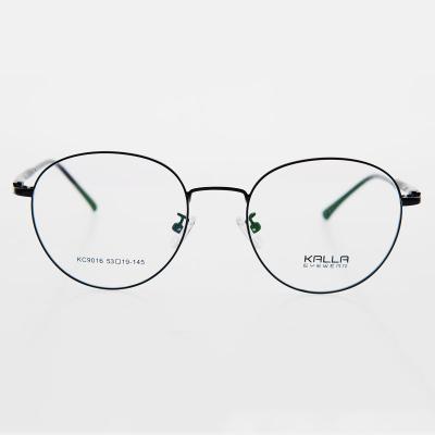 China For Reading Glasses Wholesale Custom High Quality Hot Sale Adult Fashion Round Metal Frame Men Women Optical Sight for sale