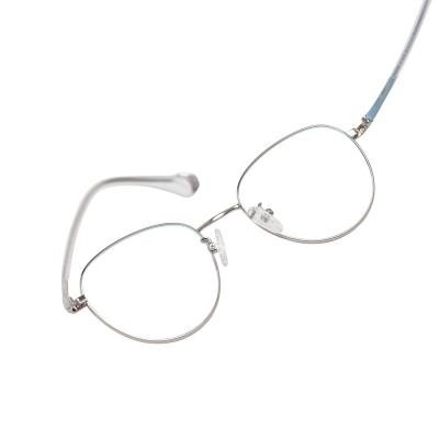 China For Reading Glasses Fashion Optical Frame Unisex Designer Frames Stainless Steel Optical Sight Glasses for sale