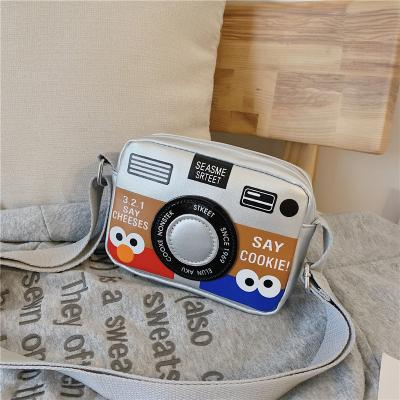 China Handbag Fashion Cartoon Handbag Print Beautiful Cartoon PU Leather High Quality Single Shoulder Children Bags for sale