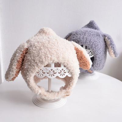 China COMMON Cute Autumn Newborn Infant Winter Hats Boys Girls Cowl Ear Rabbit Warm Knitted Hat For 5 Years Months-2 for sale