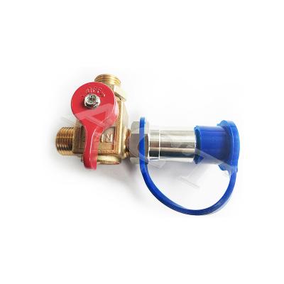 China CNG auto parts automobile CNG filling valve gas equipment for auto cng NGV1 filling valve standard for sale